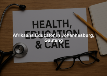 Afrikaans Educator in Johannesburg, Gauteng
