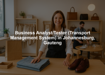 Business Analyst/Tester (Transport Management System) in Johannesburg, Gauteng