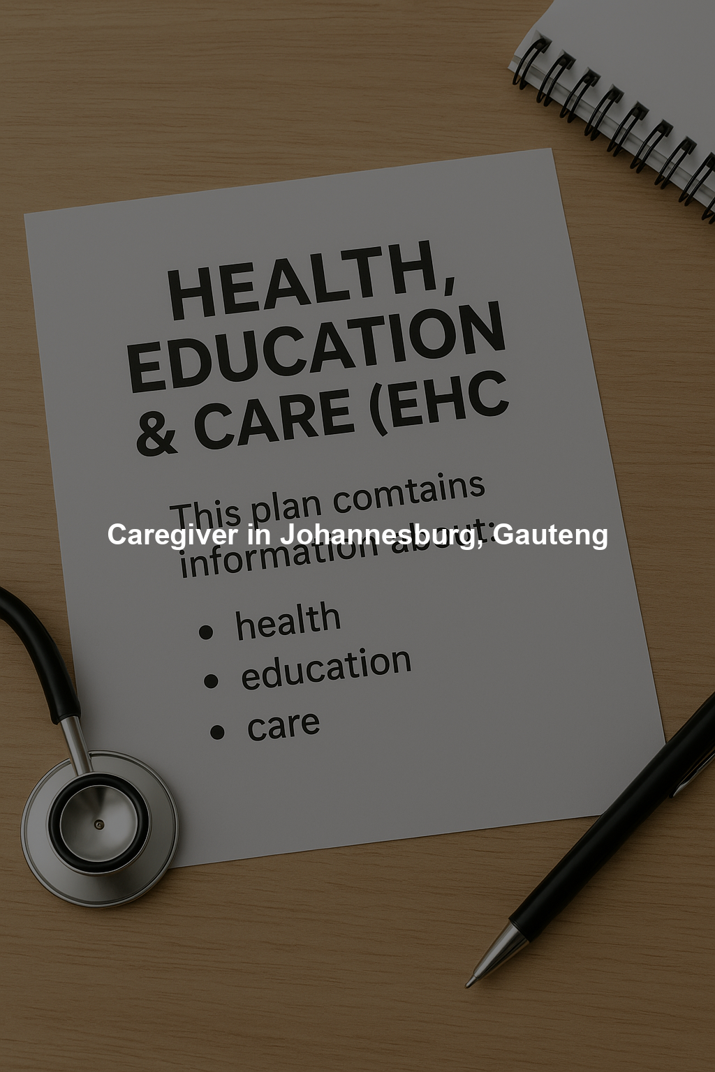 Caregiver in Johannesburg, Gauteng