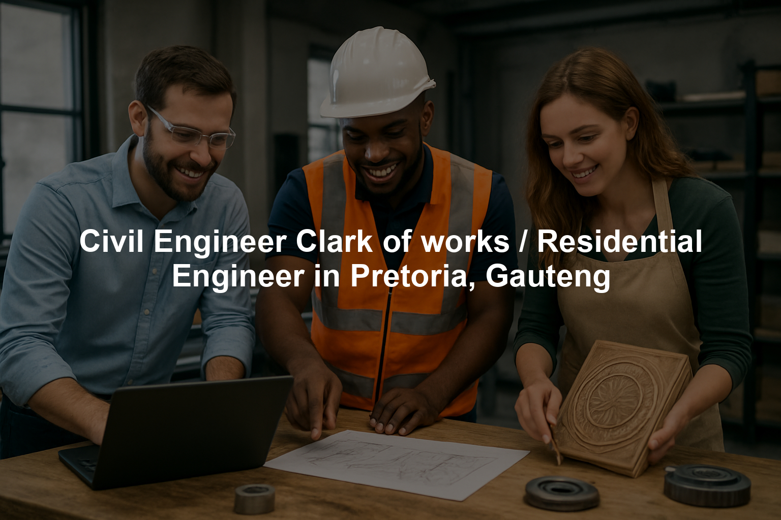 Civil Engineer Clark of works / Residential Engineer in Pretoria, Gauteng