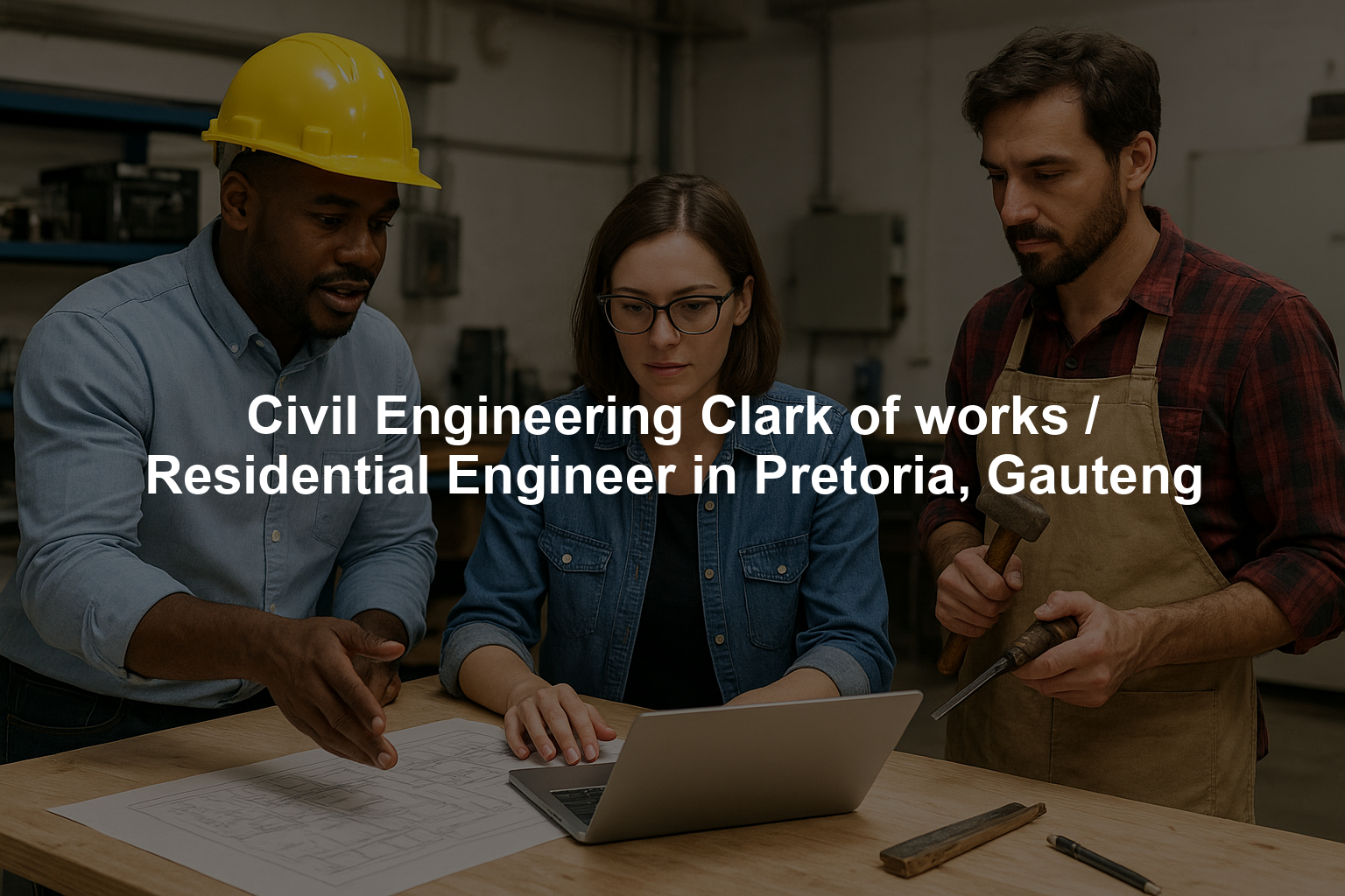 Civil Engineering Clark of works / Residential Engineer in Pretoria, Gauteng