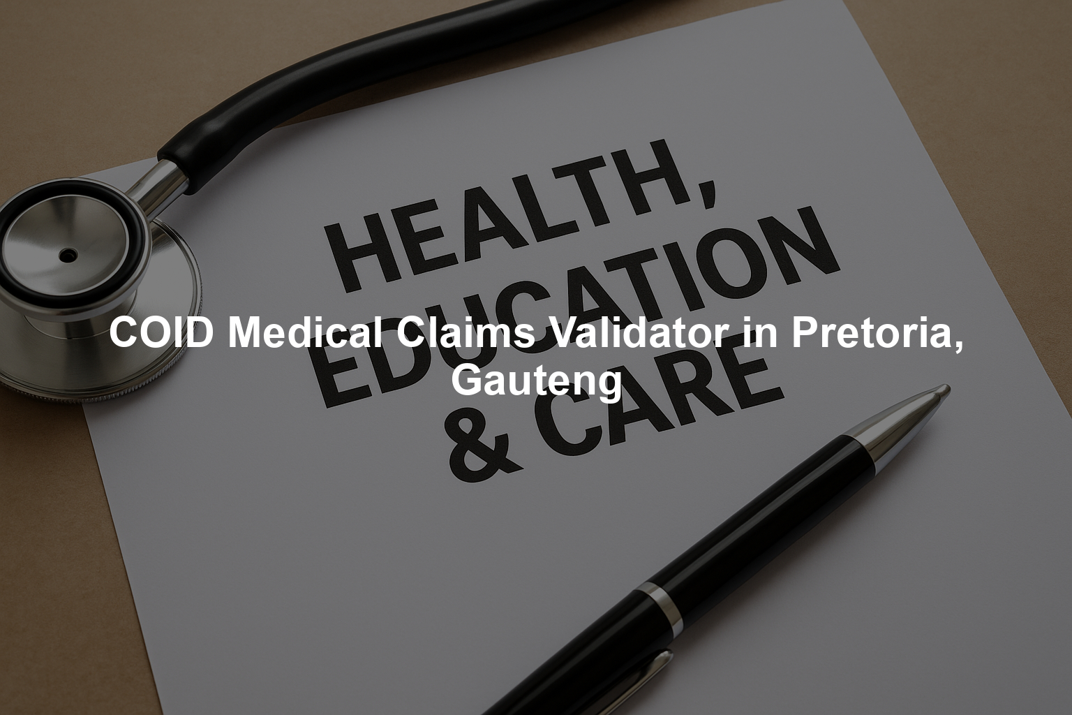 COID Medical Claims Validator in Pretoria, Gauteng