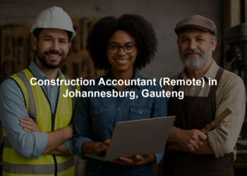Construction Accountant (Remote) in Johannesburg, Gauteng