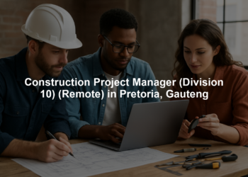 Construction Project Manager (Division 10) (Remote) in Pretoria, Gauteng