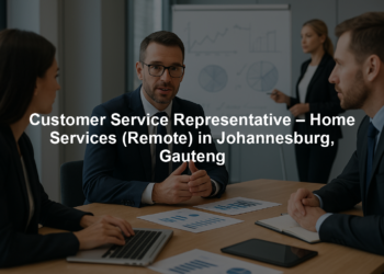 Customer Service Representative – Home Services (Remote) in Johannesburg, Gauteng