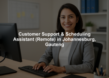 Customer Support & Scheduling Assistant (Remote) in Johannesburg, Gauteng