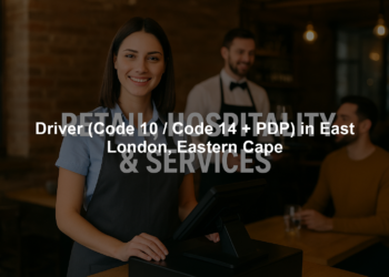 Driver (Code 10 / Code 14 + PDP) in East London, Eastern Cape