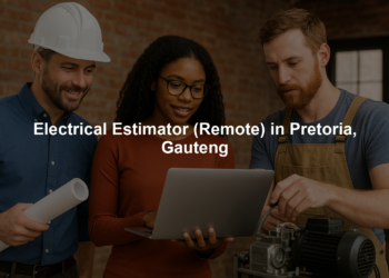Electrical Estimator (Remote) in Pretoria, Gauteng