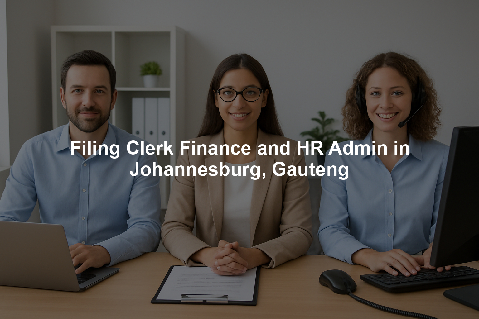 Filing Clerk Finance and HR Admin in Johannesburg, Gauteng