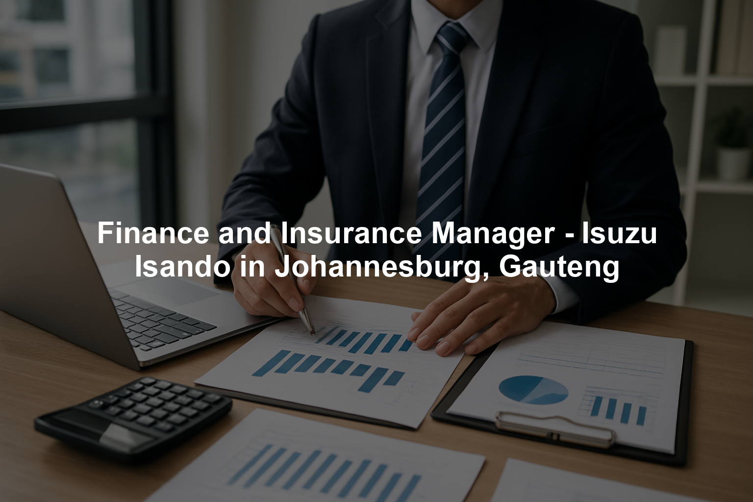 Finance and Insurance Manager - Isuzu Isando in Johannesburg, Gauteng