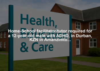 Home-School facilitator/tutor required for a 12-year-old male with ADHD, in Durban, KZN in Amanzimtoti, KwaZulu-Natal