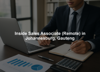 Inside Sales Associate (Remote) in Johannesburg, Gauteng