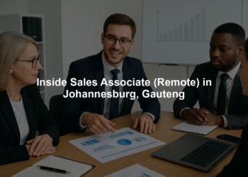 Inside Sales Associate (Remote) in Johannesburg, Gauteng