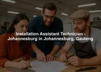 Installation Assistant Technician - Johannesburg in Johannesburg, Gauteng