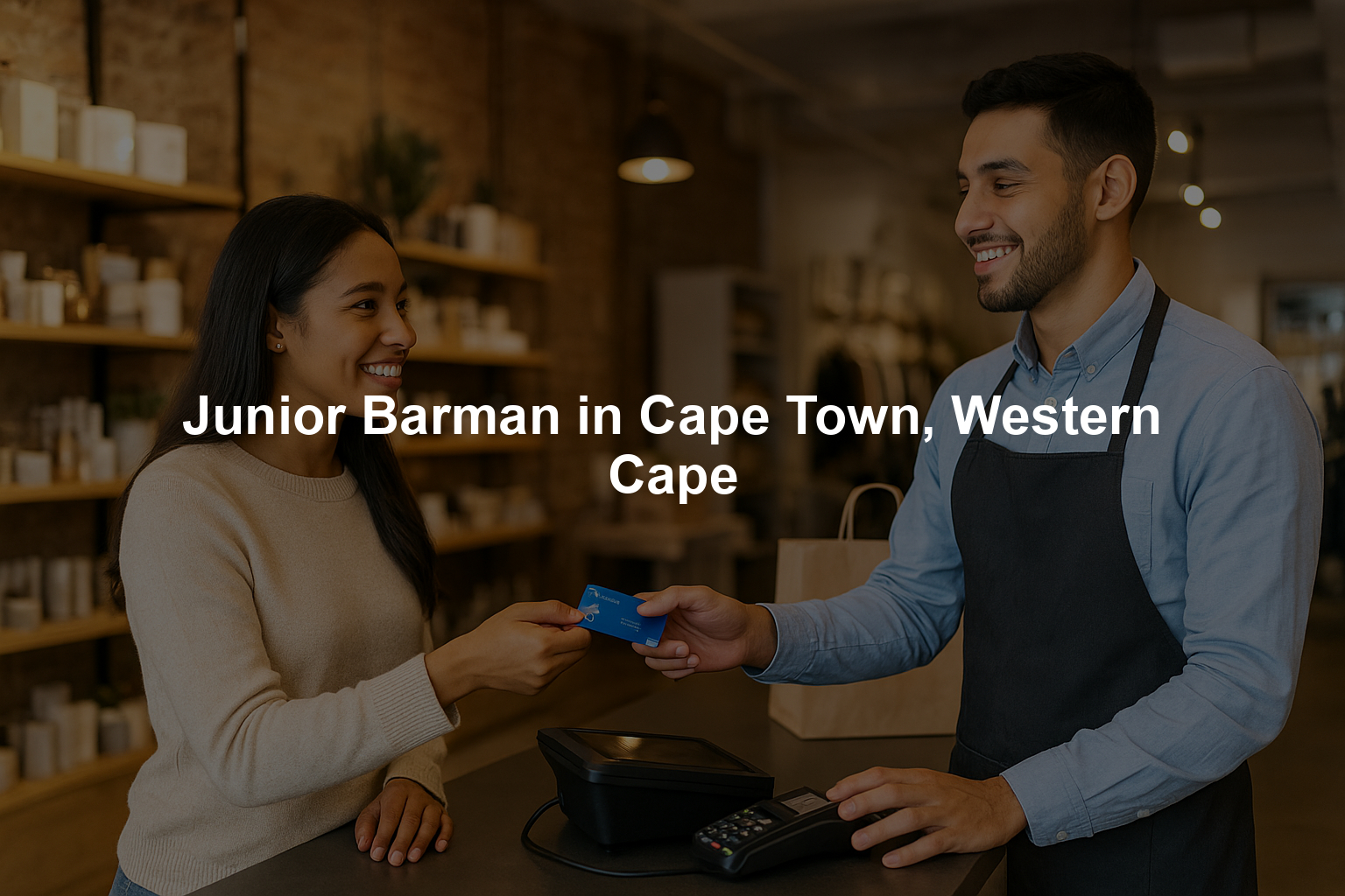 Junior Barman in Cape Town, Western Cape