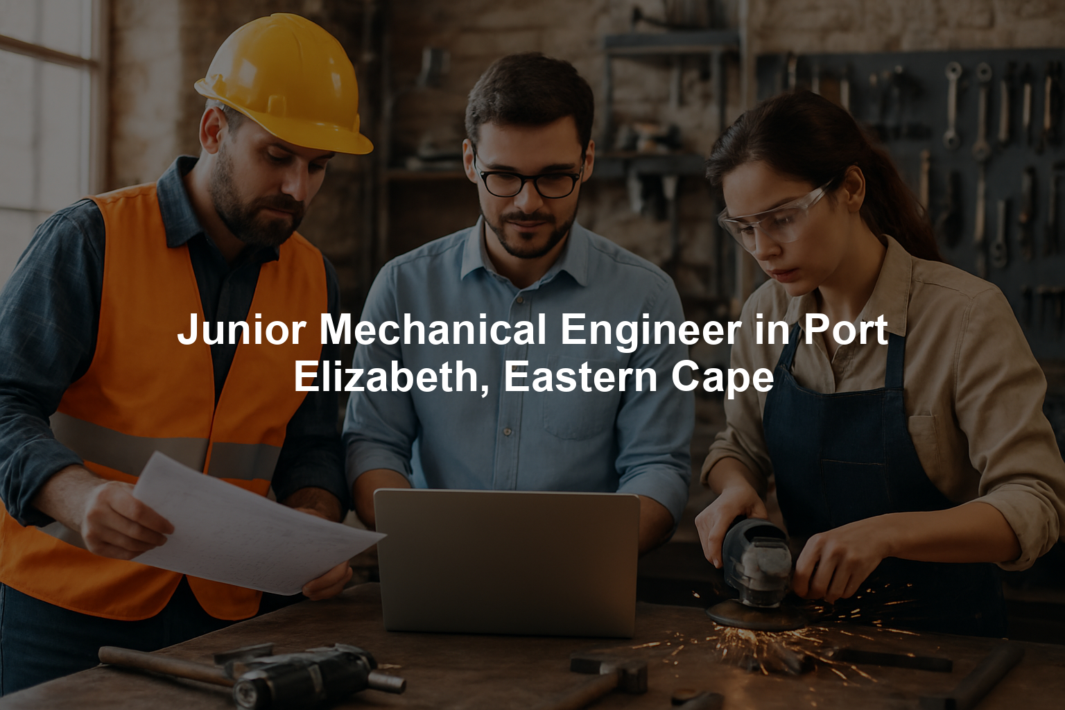 Junior Mechanical Engineer in Port Elizabeth, Eastern Cape