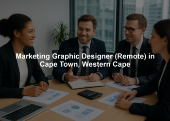 Marketing Graphic Designer (Remote) in Cape Town, Western Cape