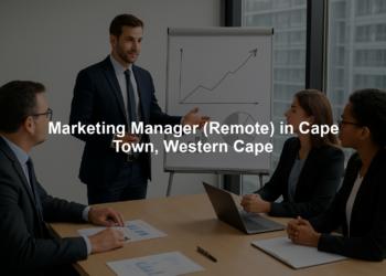 Marketing Manager (Remote) in Cape Town, Western Cape