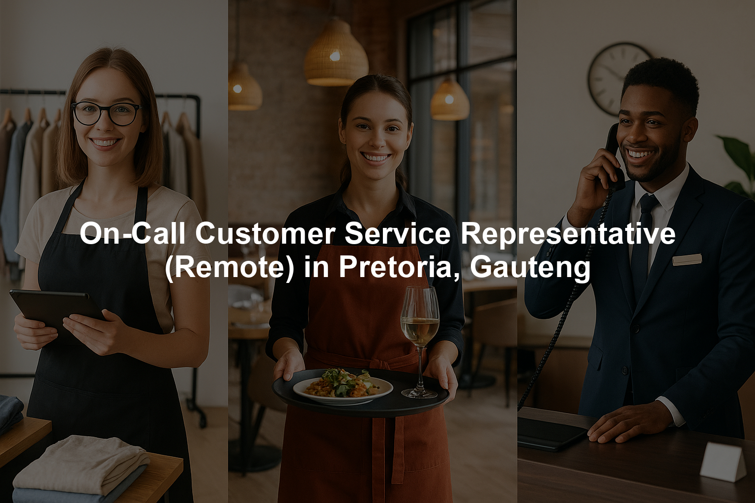 On-Call Customer Service Representative (Remote) in Pretoria, Gauteng