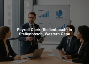 Payroll Clerk (Stellenbosch) in Stellenbosch, Western Cape