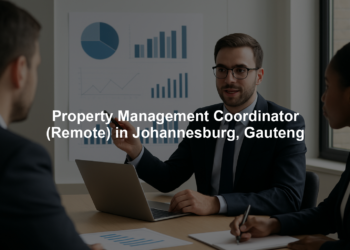 Property Management Coordinator (Remote) in Johannesburg, Gauteng