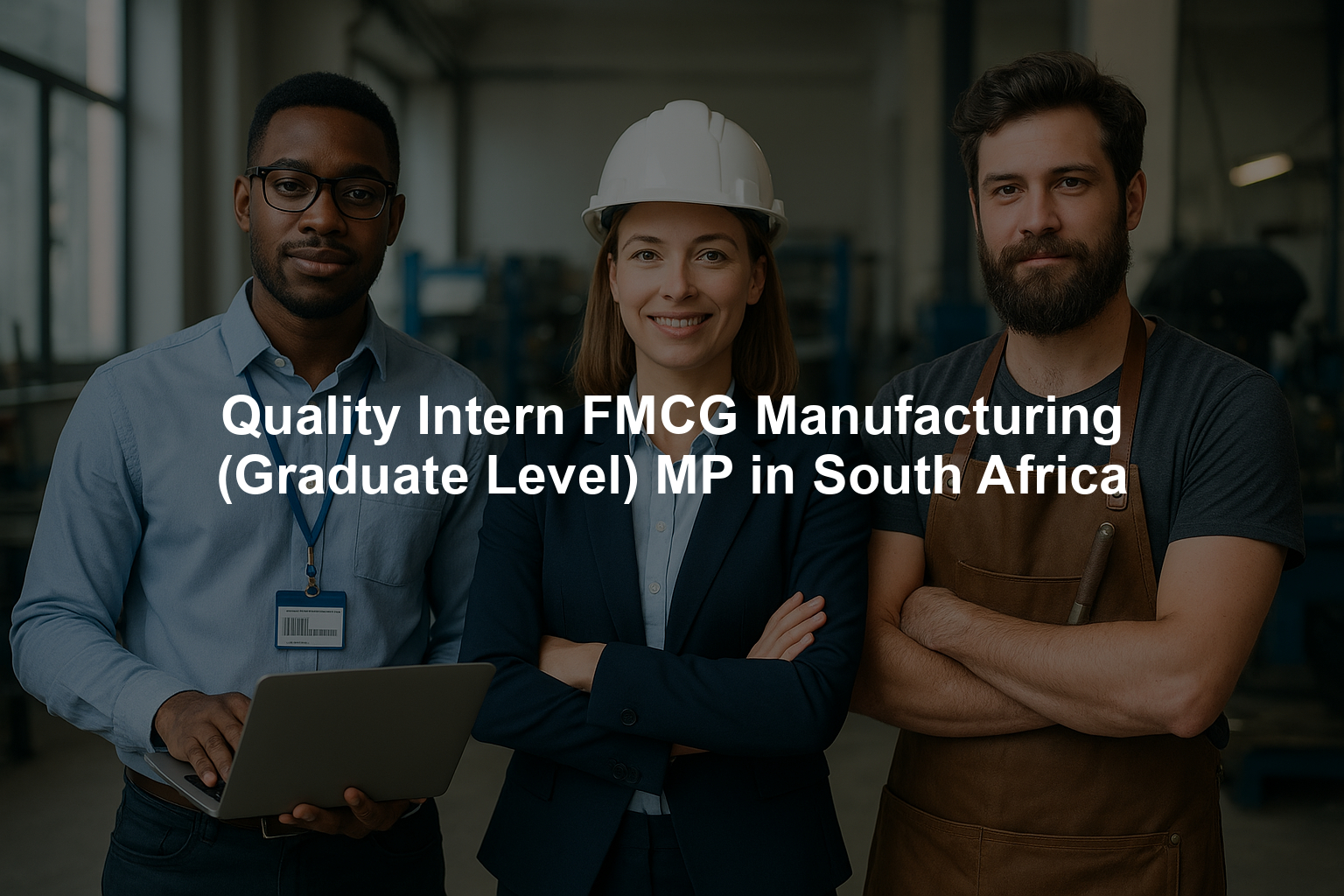 Quality Intern FMCG Manufacturing (Graduate Level) MP in South Africa