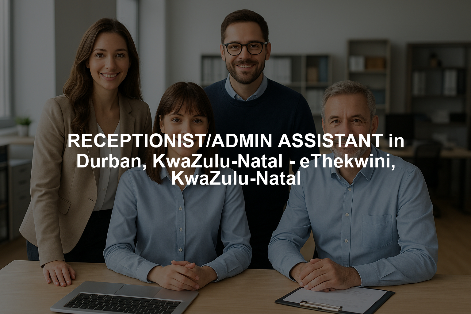 RECEPTIONIST/ADMIN ASSISTANT in Durban, KwaZulu-Natal - eThekwini, KwaZulu-Natal