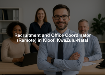 Recruitment and Office Coordinator (Remote) in Kloof, KwaZulu-Natal