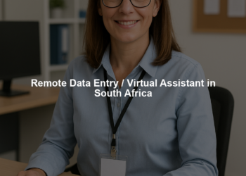 Remote Data Entry / Virtual Assistant in South Africa