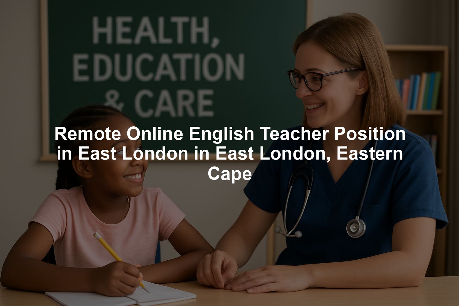 Remote Online English Teacher Position in East London in East London, Eastern Cape