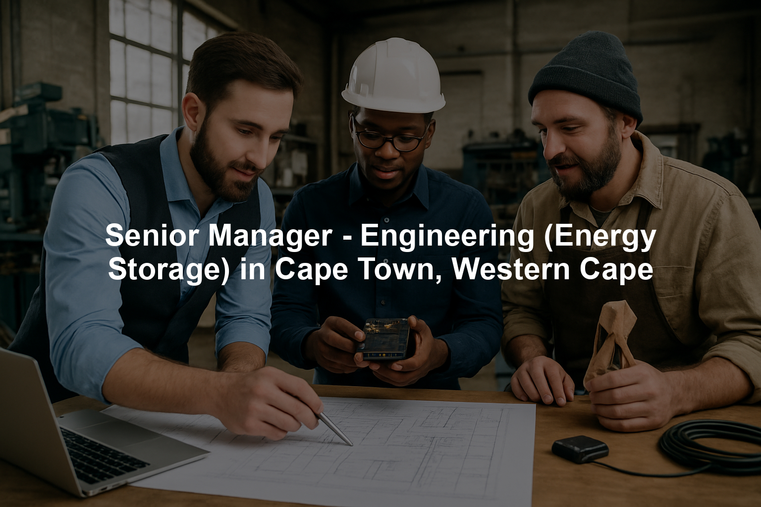 Senior Manager - Engineering (Energy Storage) in Cape Town, Western Cape