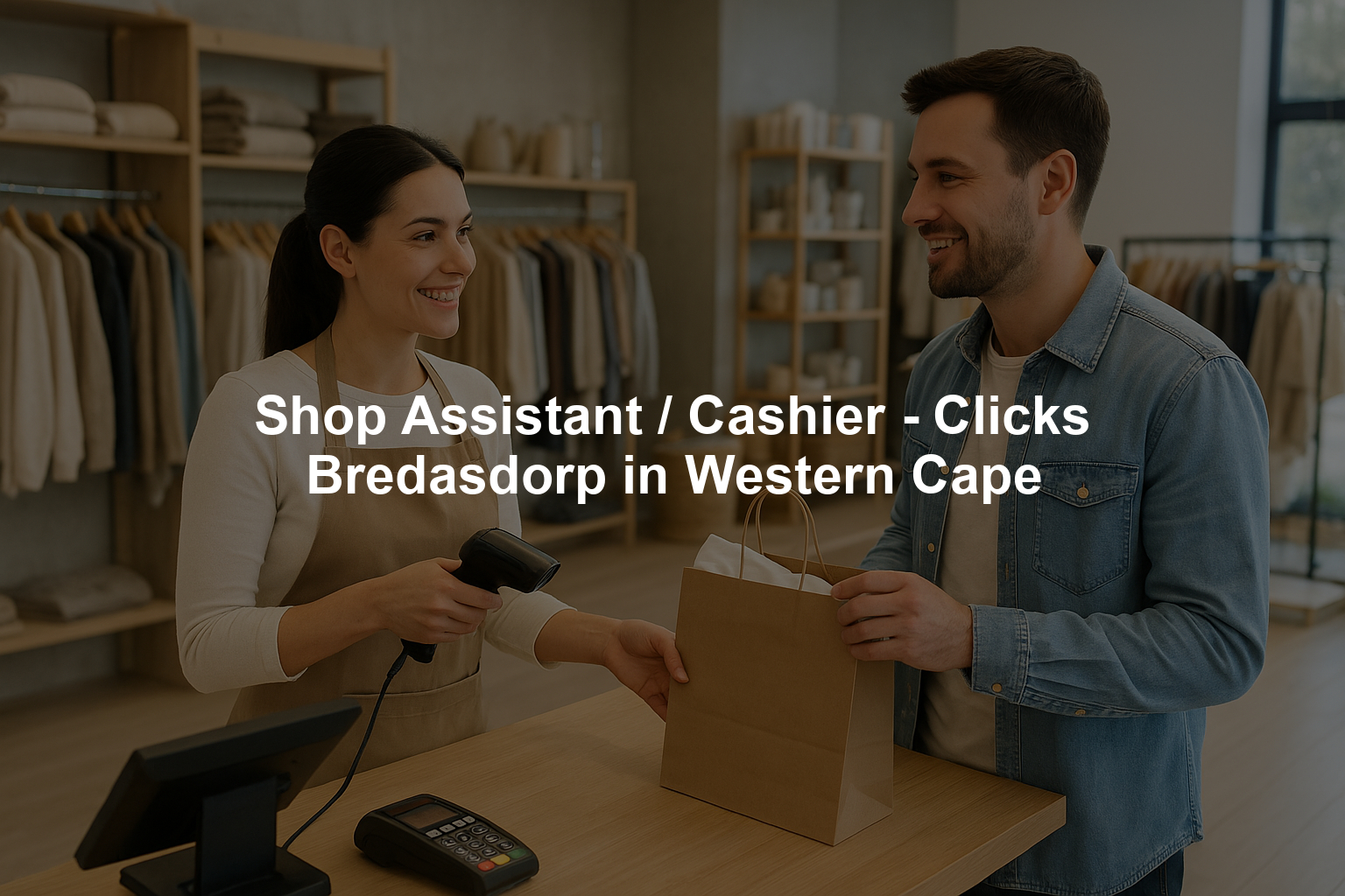 Shop Assistant / Cashier - Clicks Bredasdorp in Western Cape