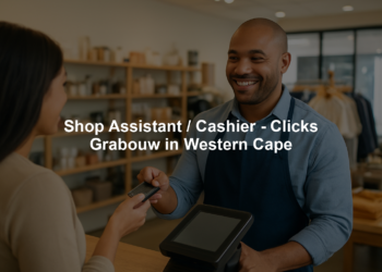 Shop Assistant / Cashier - Clicks Grabouw in Western Cape