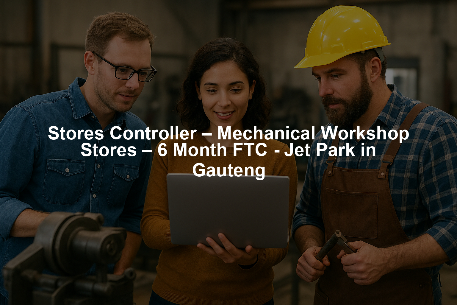 Stores Controller – Mechanical Workshop Stores – 6 Month FTC - Jet Park in Gauteng