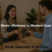 Waiter (Waitress) in Western Cape