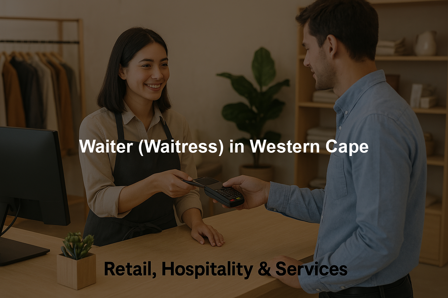 Waiter (Waitress) in Western Cape