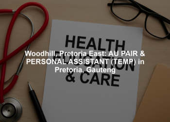 Woodhill, Pretoria East: AU PAIR & PERSONAL ASSISTANT (TEMP) in Pretoria, Gauteng