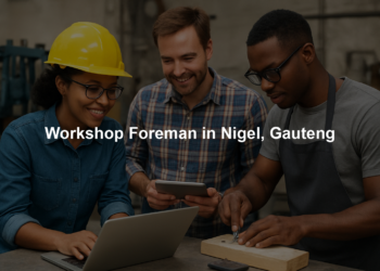 Workshop Foreman in Nigel, Gauteng